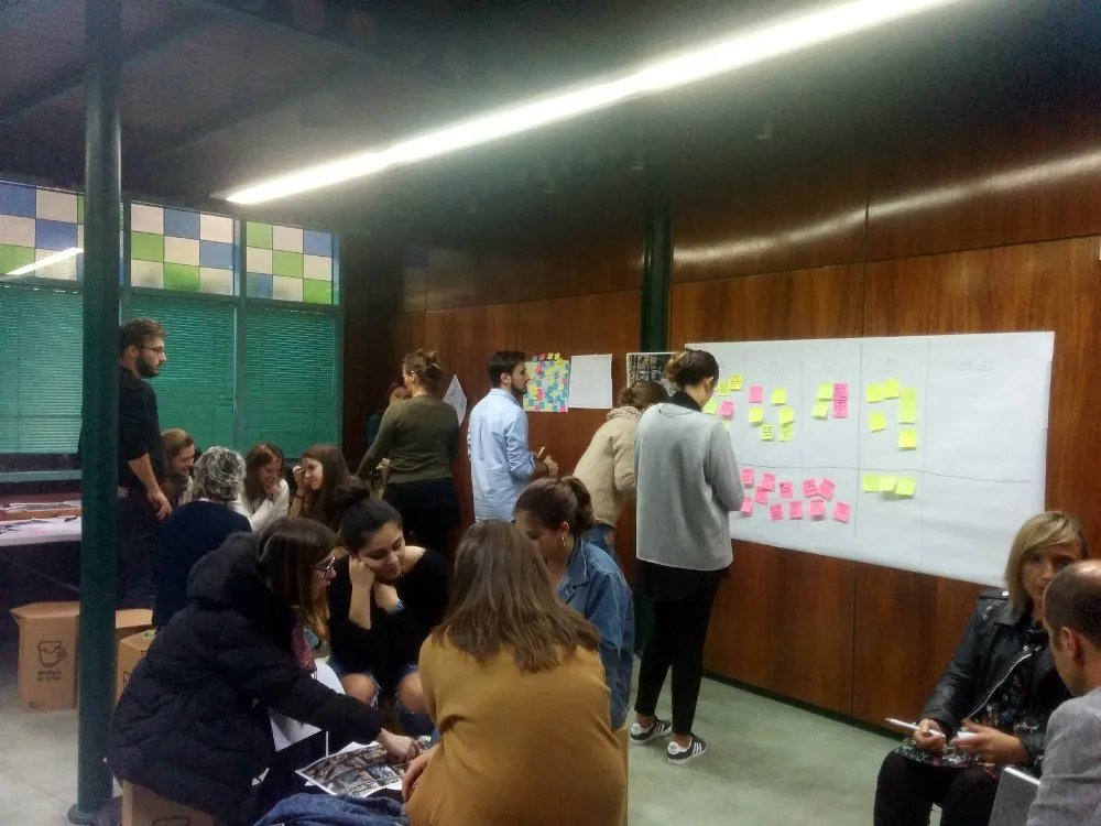 Imagen taller de Design Thinking y urbanismo en Design & You 2016.